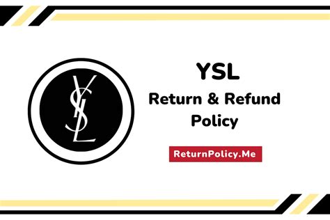 ysl return policy usa|YSL customer service.